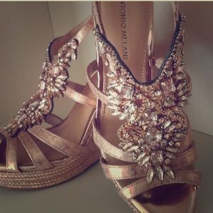 Rose gold shoes!